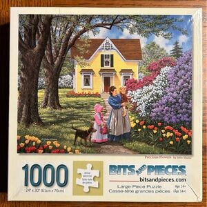 Bits and Pieces 1000 Piece Puzzle “Precious Flowers”